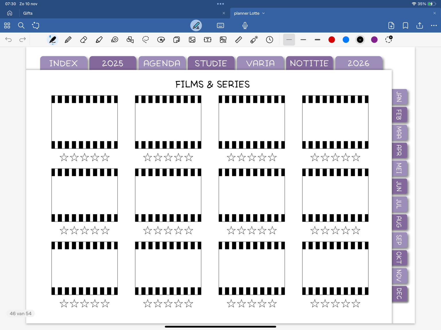 Digital planner for my daughter - image 7 - student project