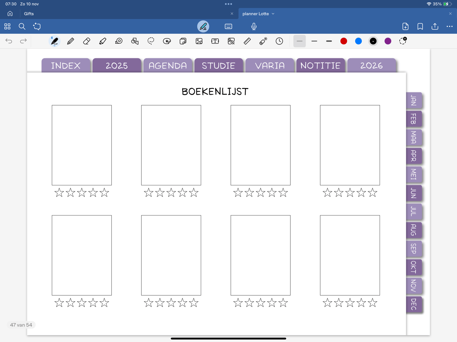 Digital planner for my daughter - image 8 - student project