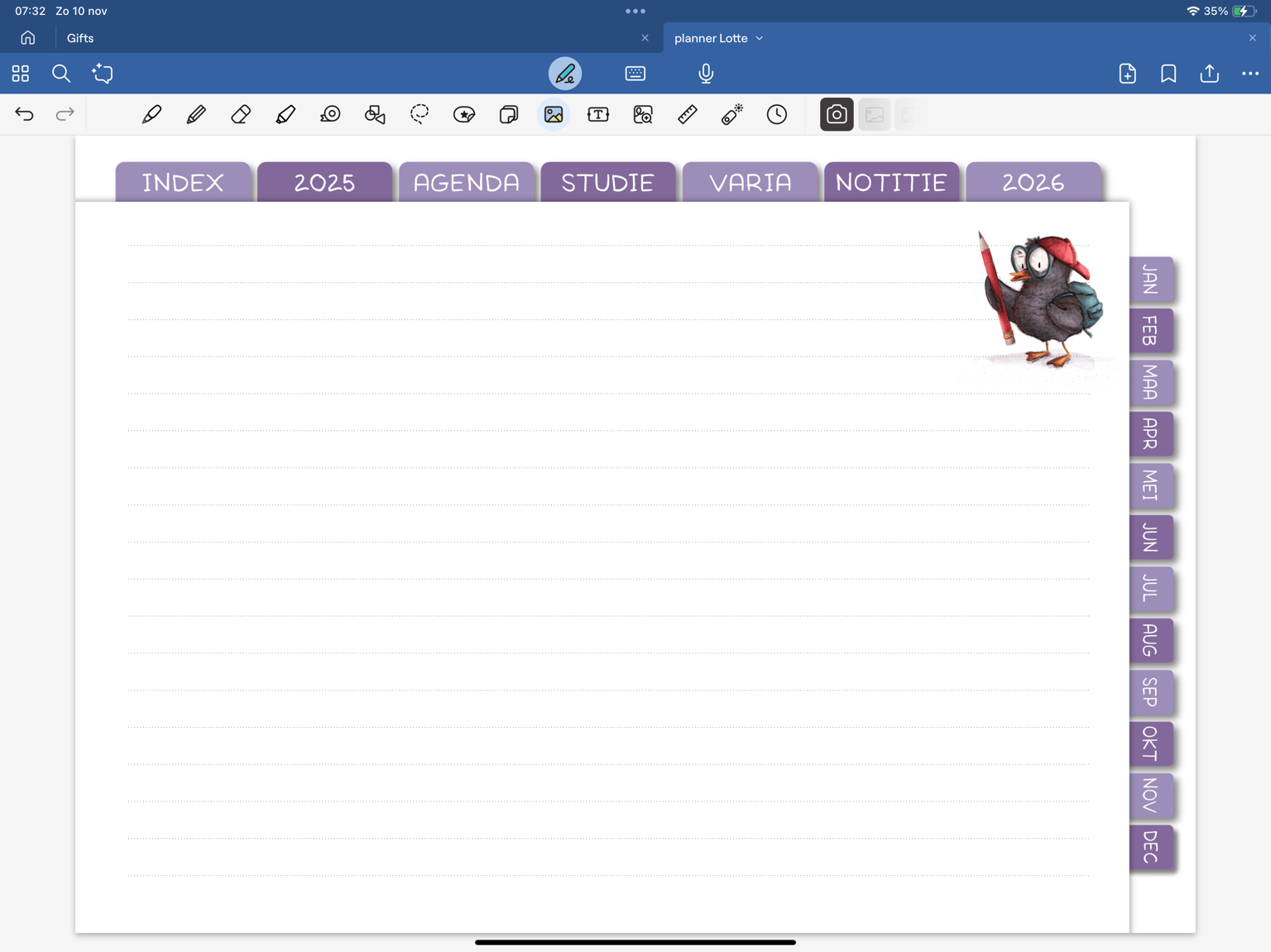 Digital planner for my daughter - image 10 - student project