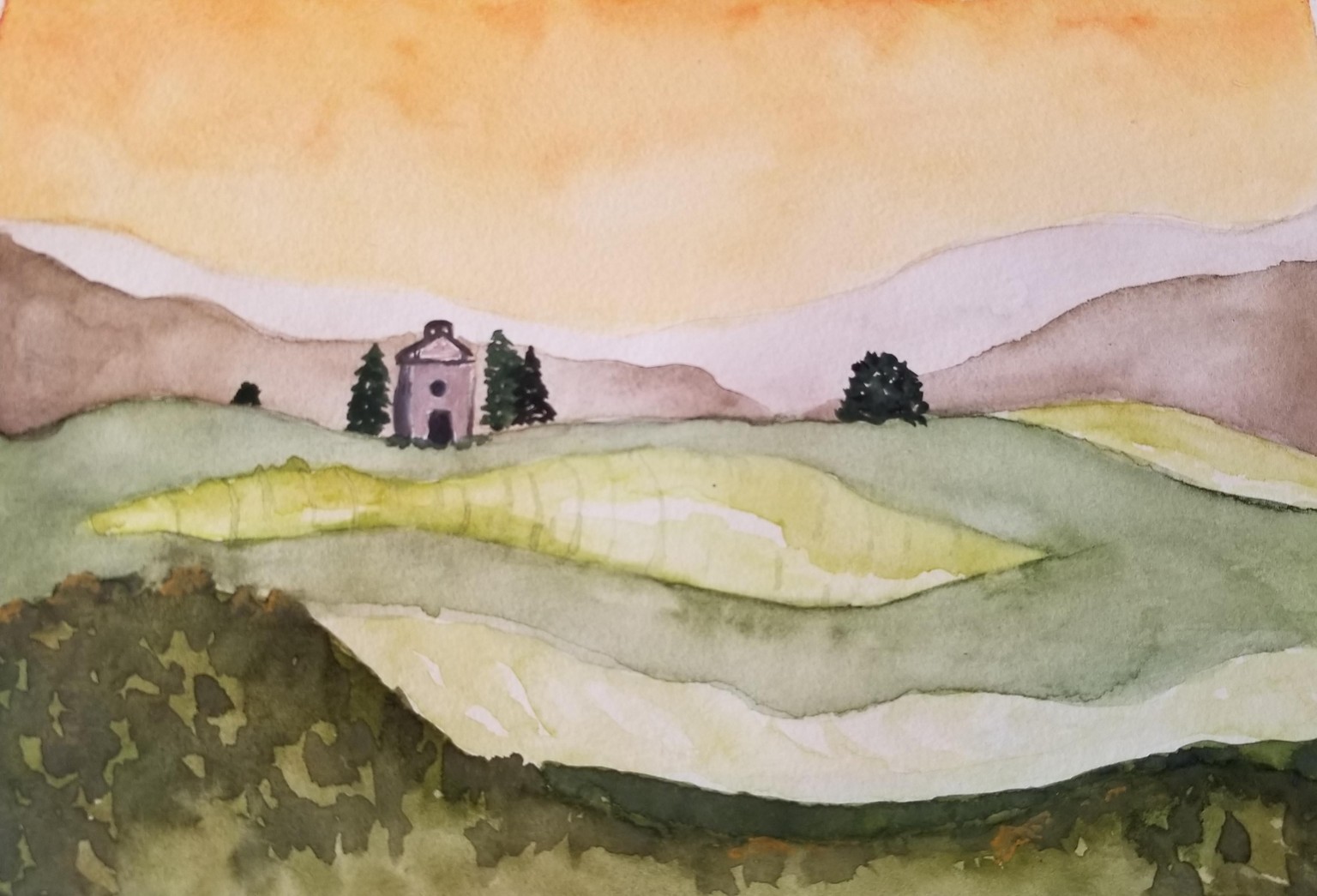 First attempts at landscapes - image 1 - student project