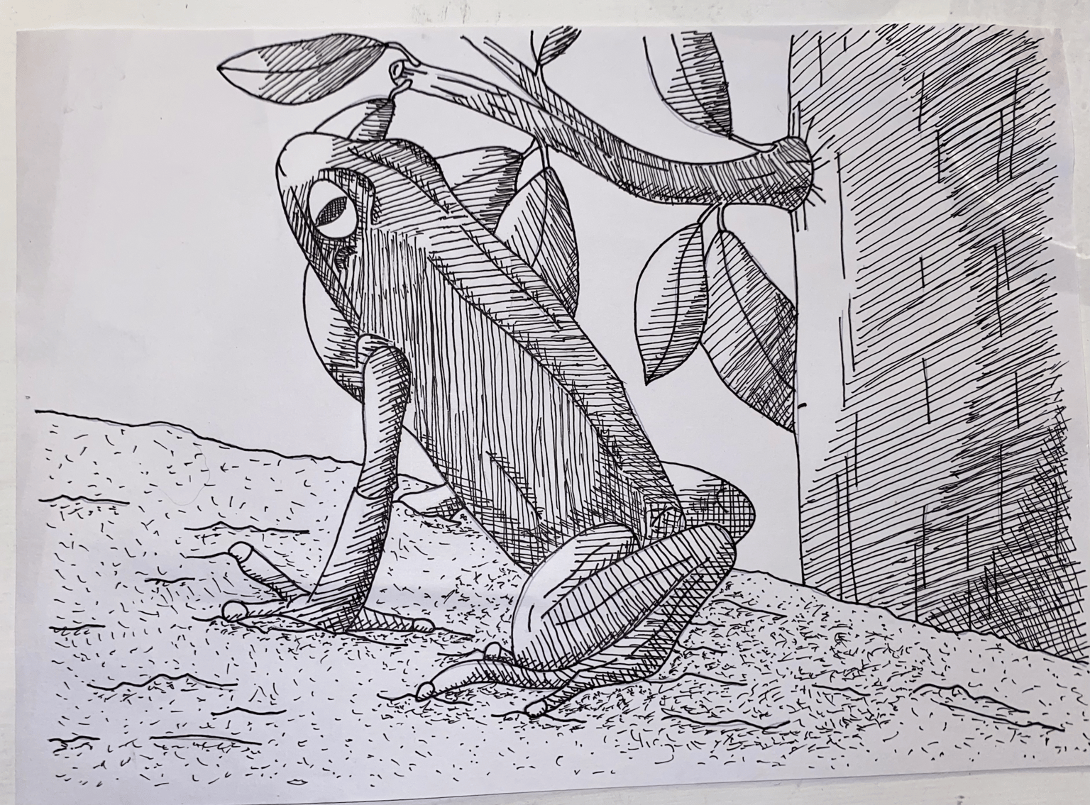 Pen drawing practice - image 3 - student project