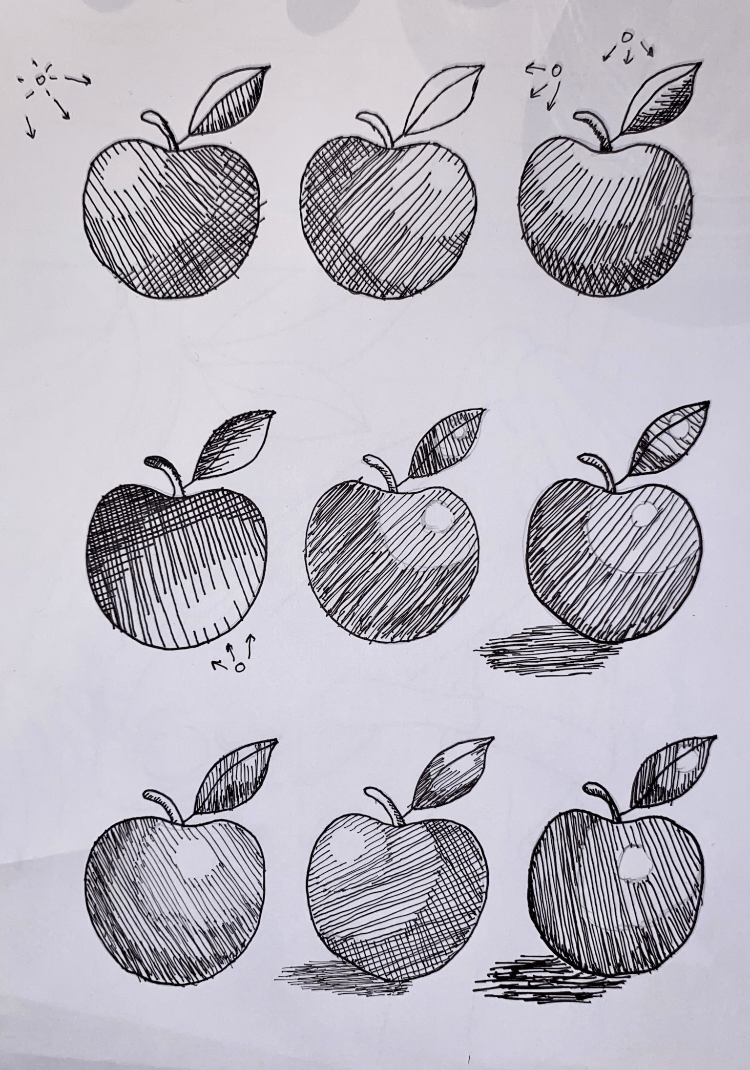 Pen drawing practice - image 1 - student project