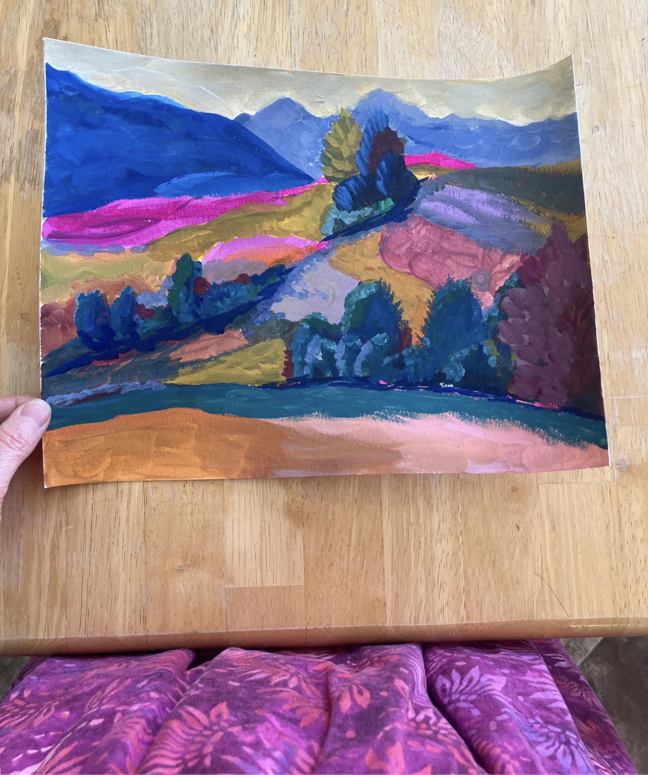 Abstract Tuscany Scene - image 1 - student project