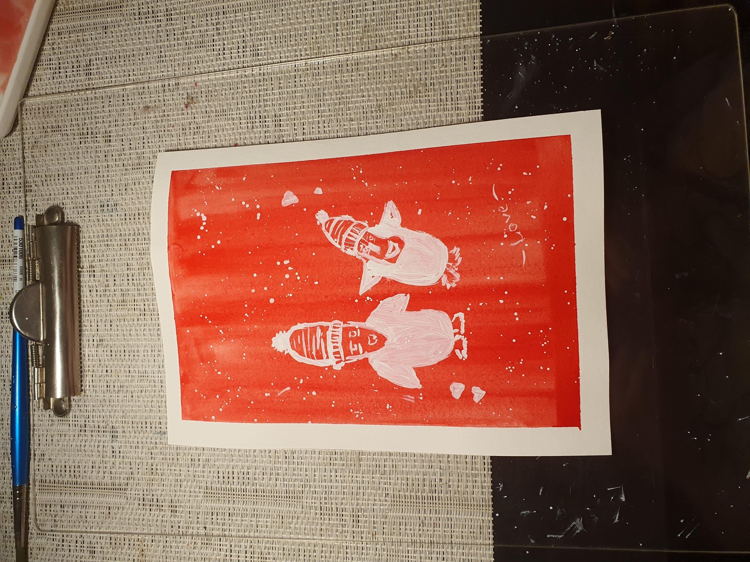 Xmas cards - image 3 - student project