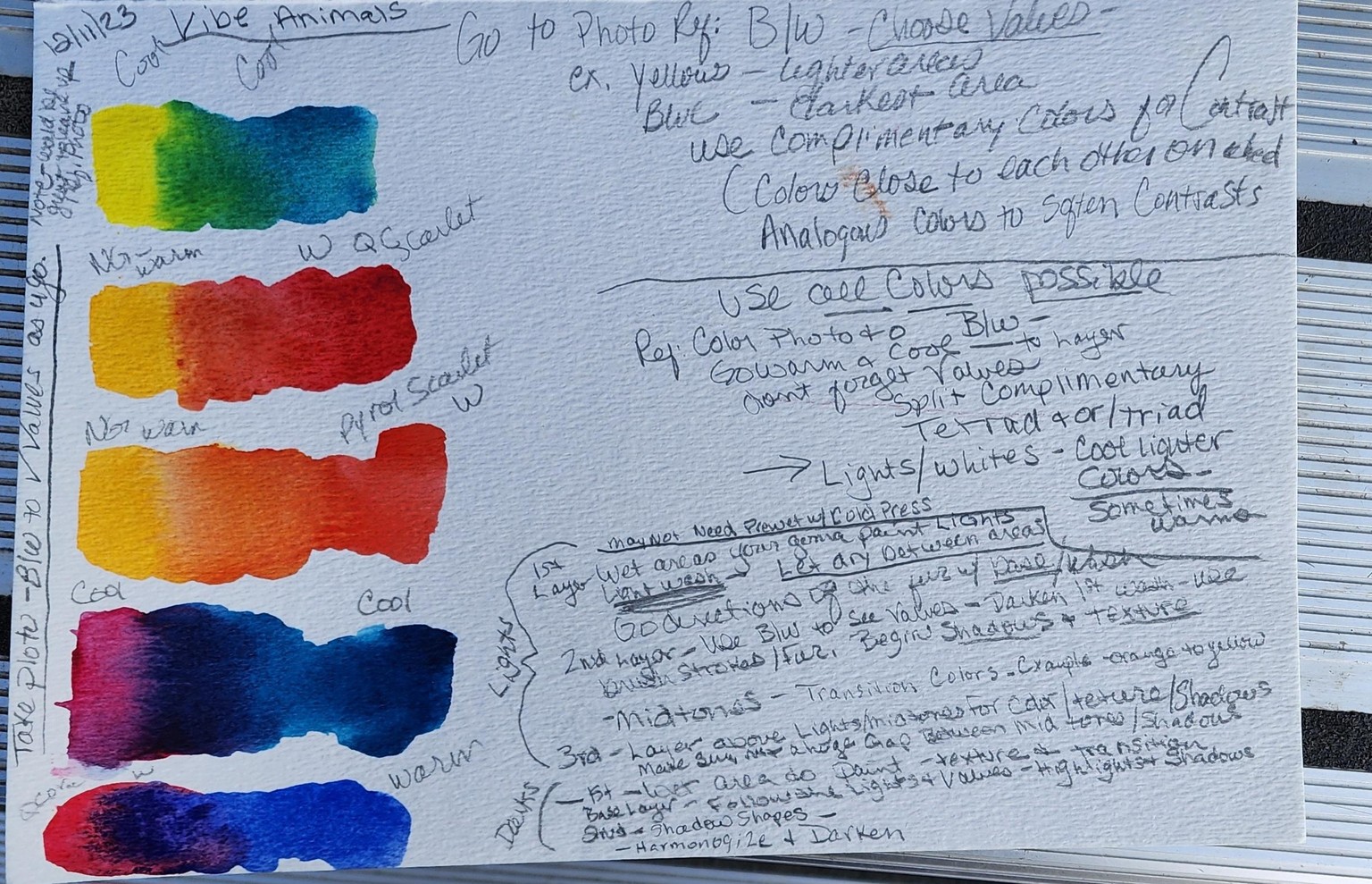 Rainbow Pet Portraits - image 1 - student project