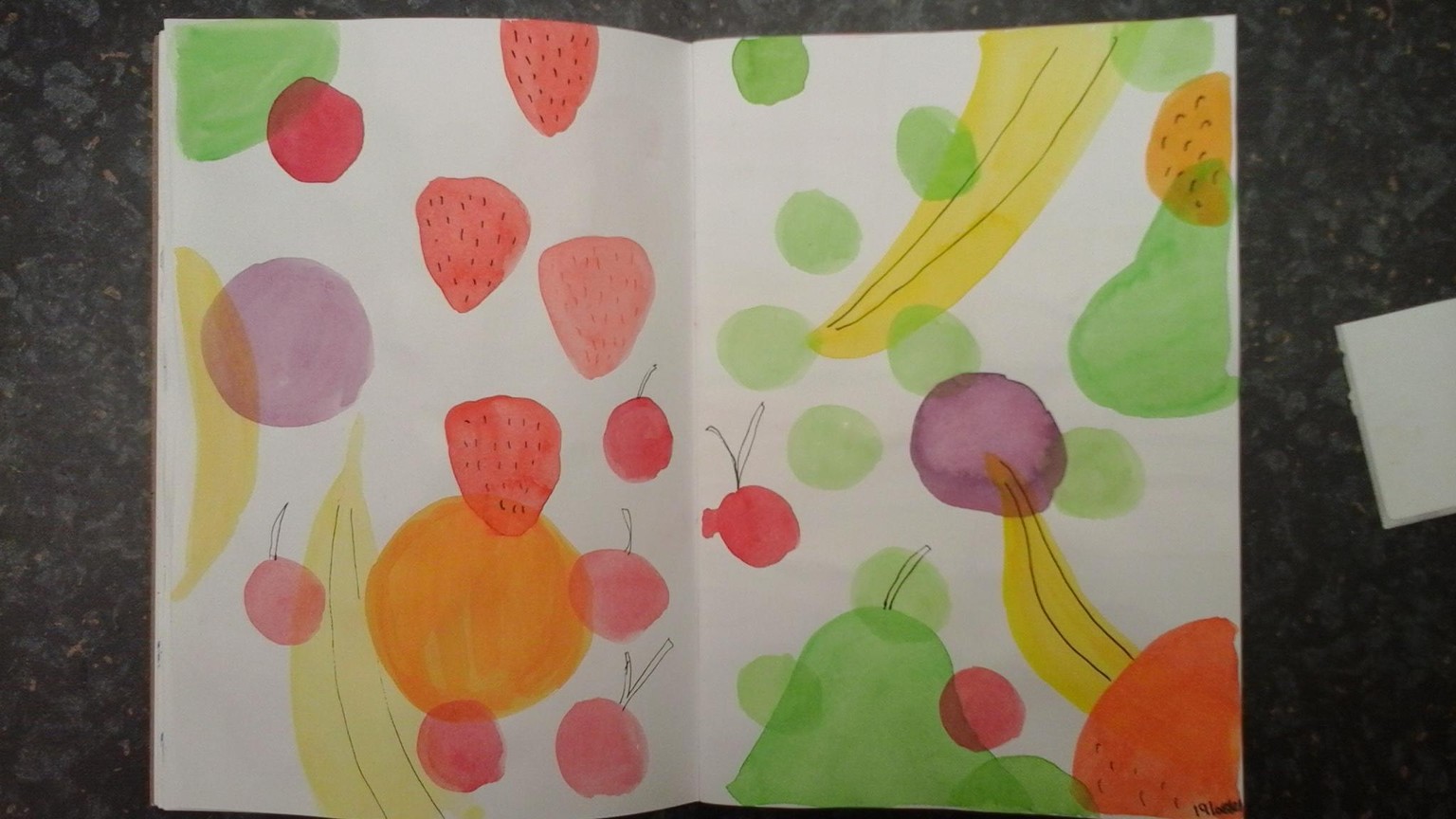 Watercolour workshop - image 5 - student project