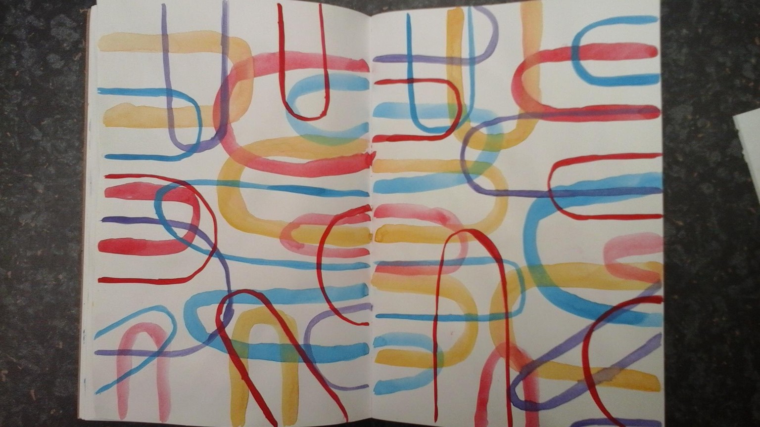Watercolour workshop - image 7 - student project