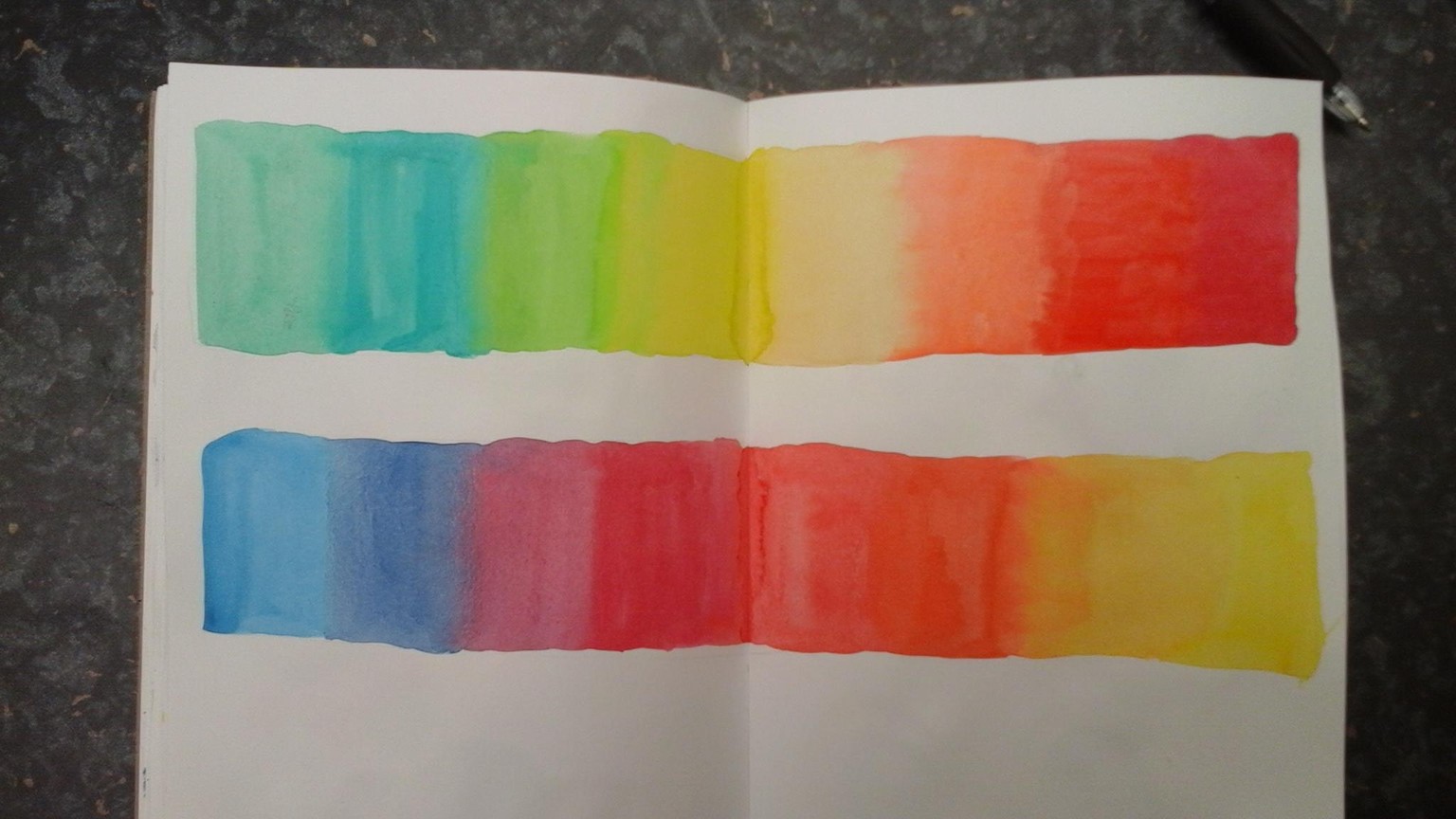 Watercolour workshop - image 8 - student project