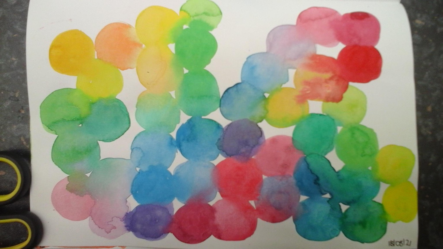Watercolour workshop - image 2 - student project