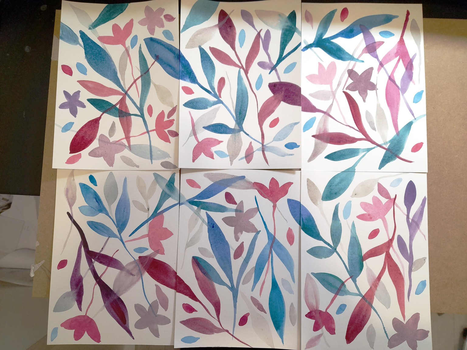 Leaf pattern - image 2 - student project