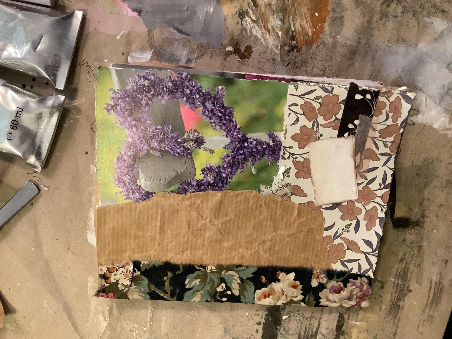 Mixed Media Art journal from a random prospect - image 2 - student project