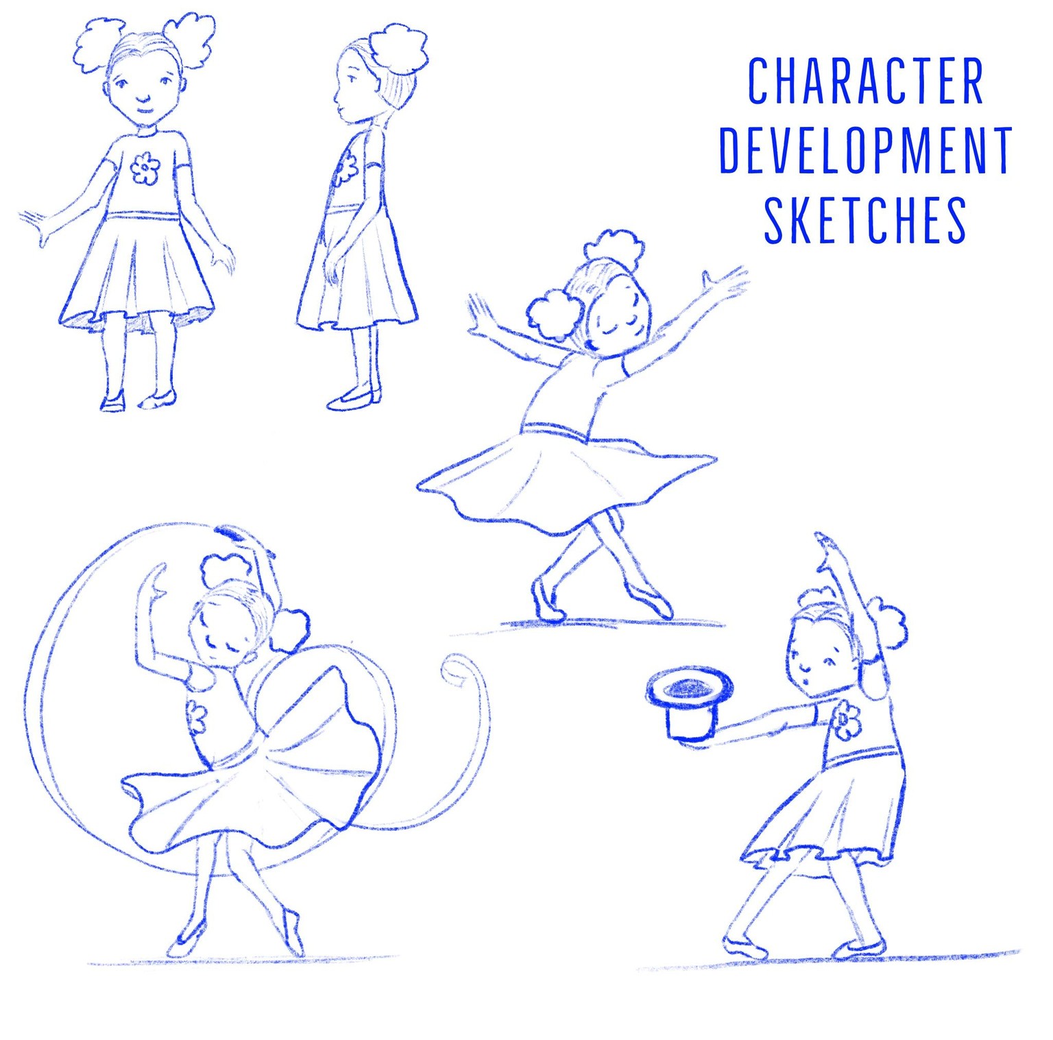 Character Development Sketches - image 1 - student project