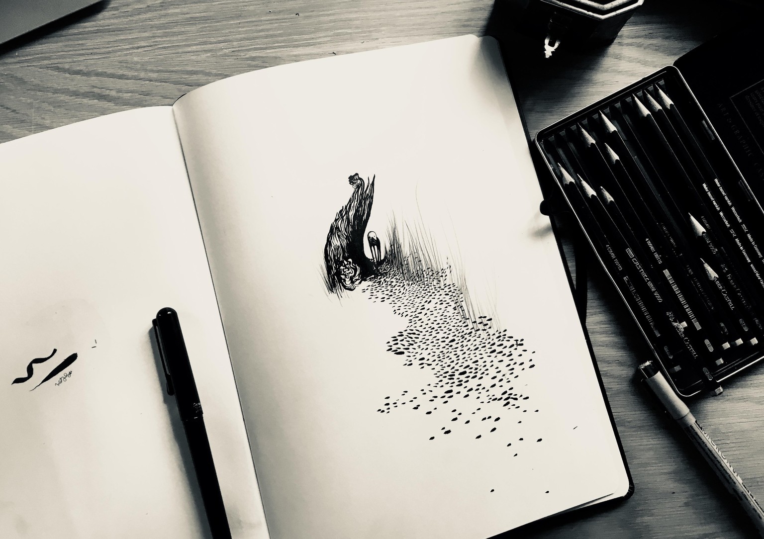 [SAMPLE PROJECT] My inky pages - image 5 - student project