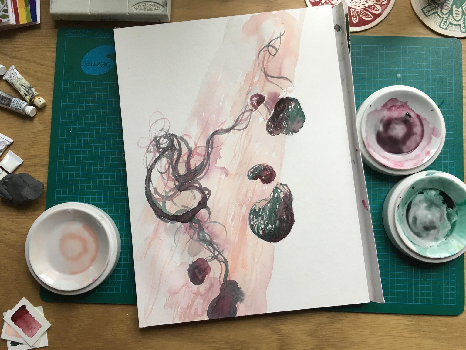 [Sample project] The wonderful world of watercolor - image 5 - student project