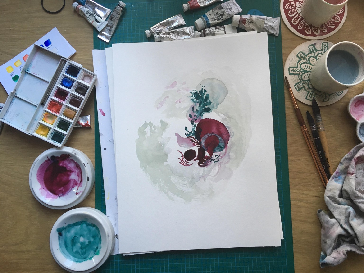 [Sample project] The wonderful world of watercolor - image 1 - student project