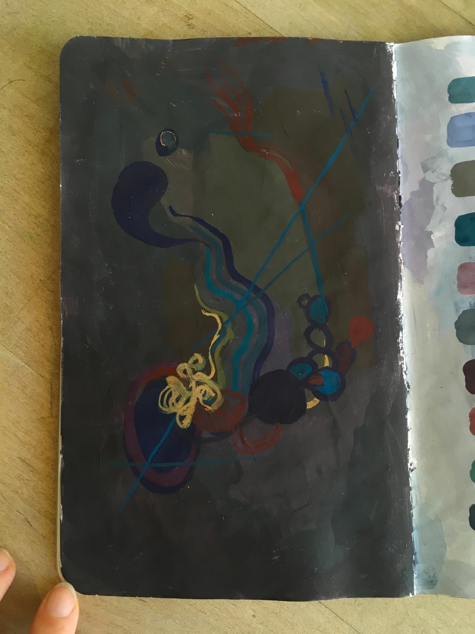 [Sample project] Deep-dive into color mixing with gouache :) - image 13 - student project