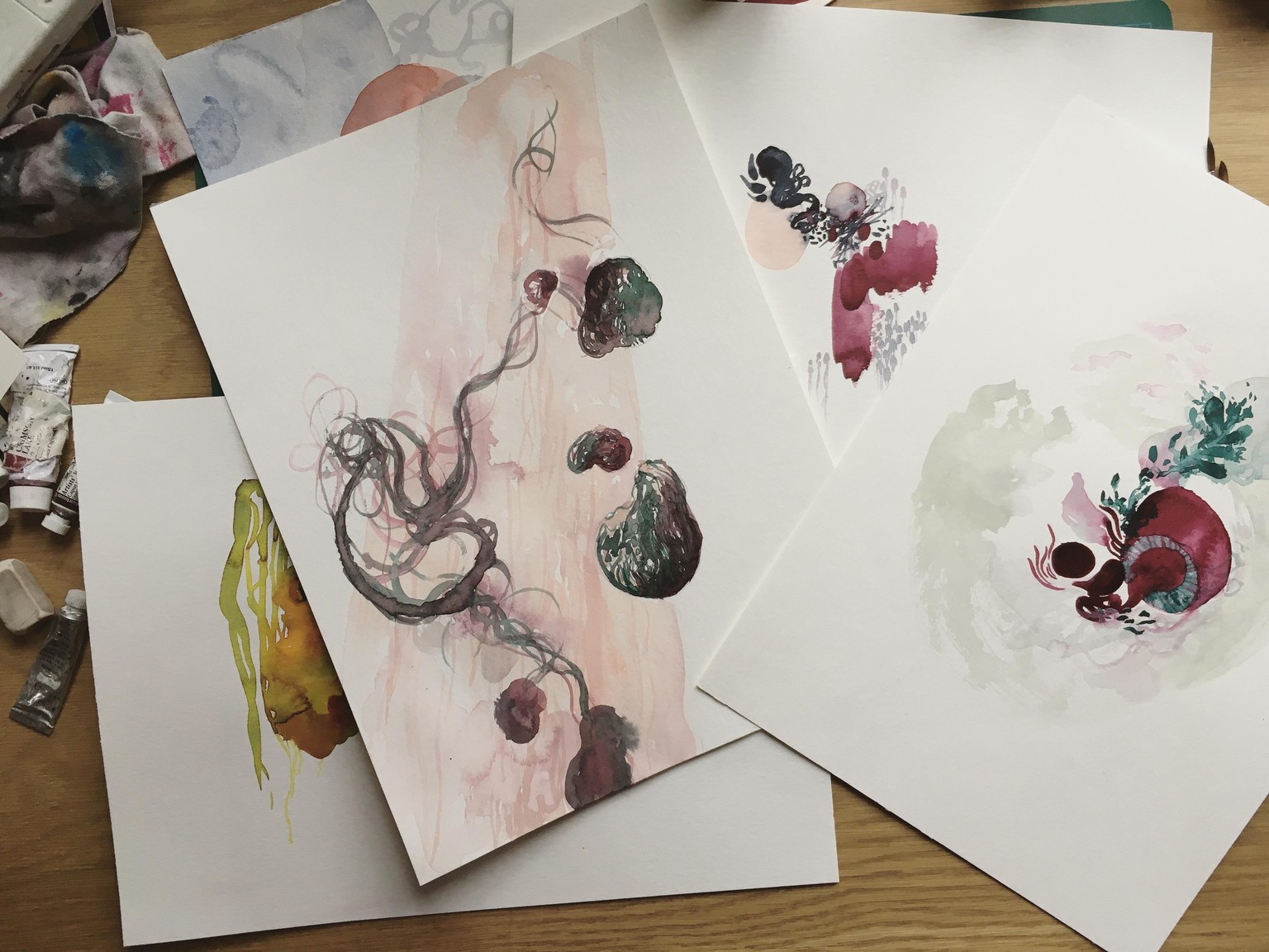 [Sample project] The wonderful world of watercolor - image 6 - student project