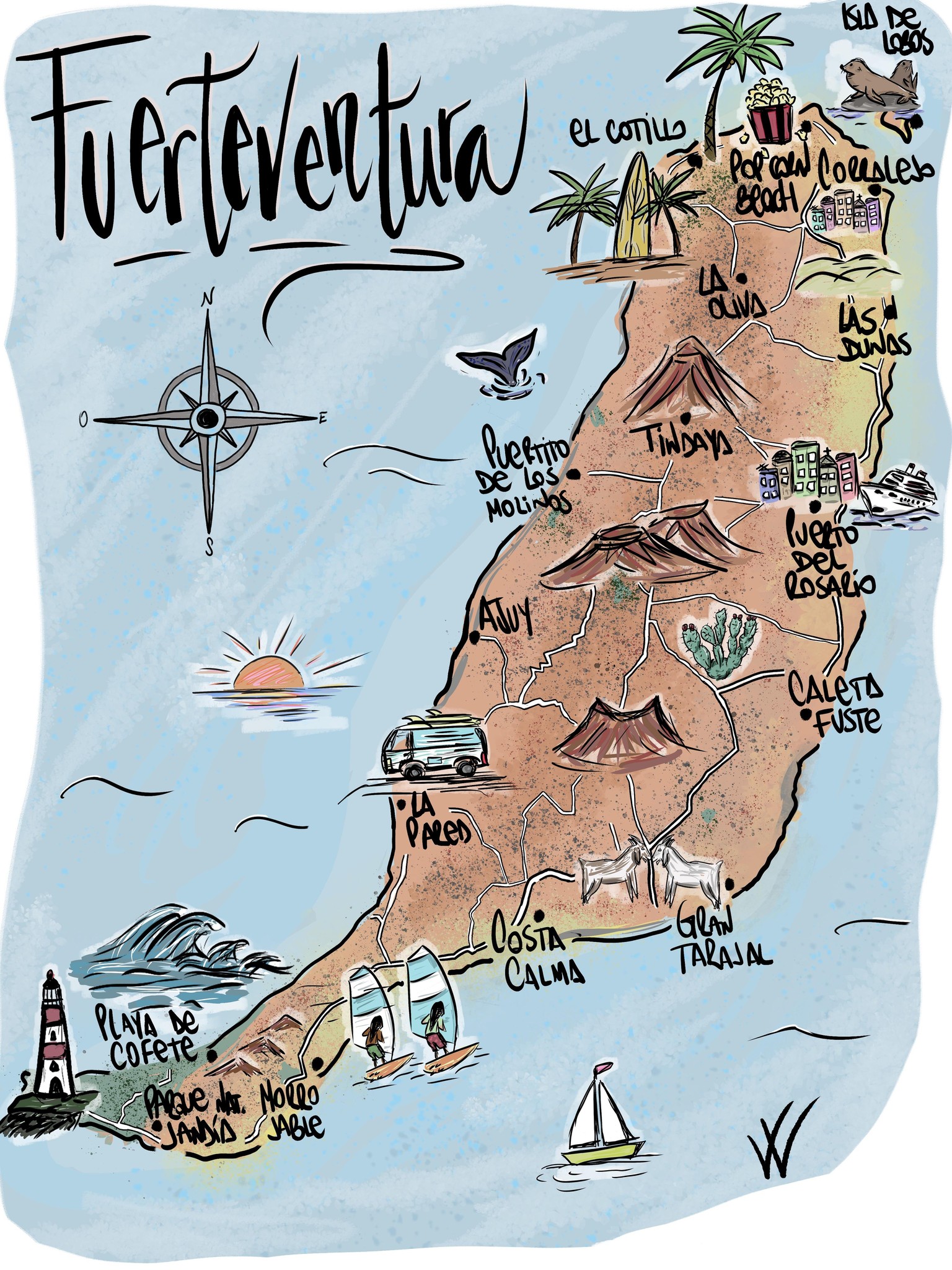 Fuerteventura, Canary Islands - image 1 - student project