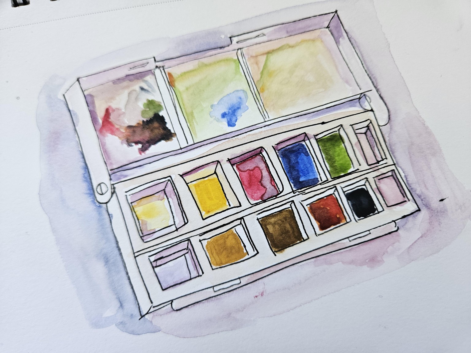 Watercolor Palette - image 1 - student project