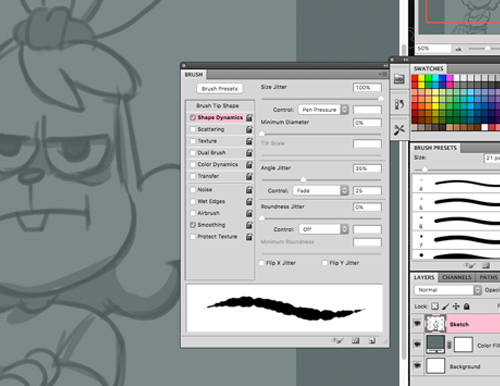 Annoyed Bunny & Cactus - image 2 - student project
