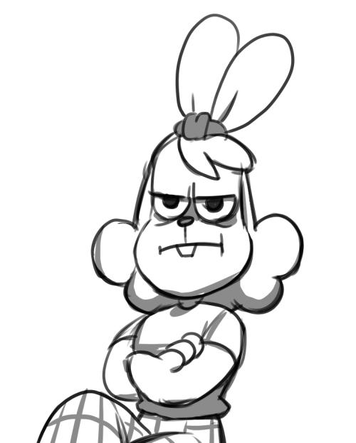 Annoyed Bunny & Cactus - image 1 - student project
