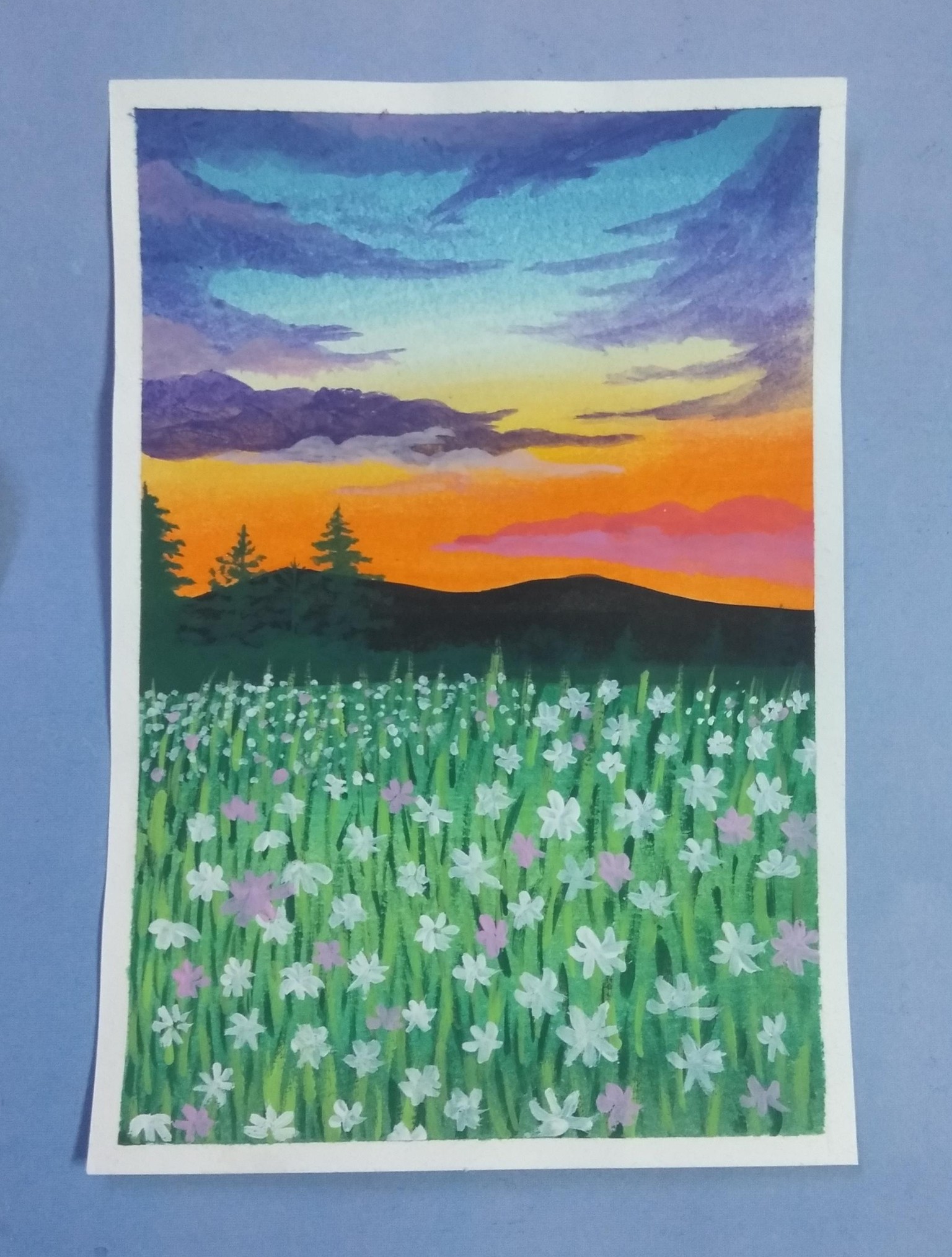 Daisy field - image 2 - student project