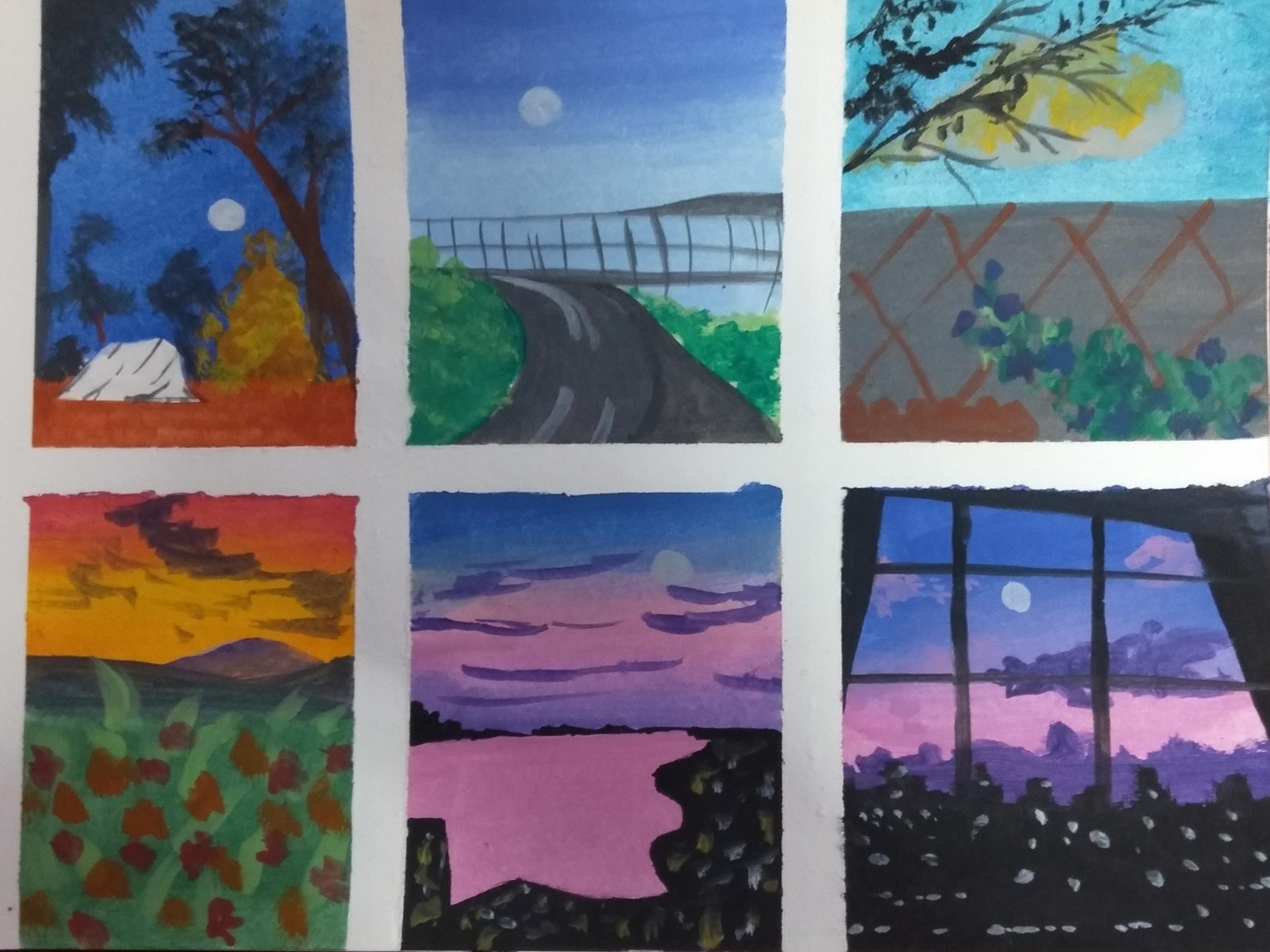 30 days gouache challenge - image 1 - student project