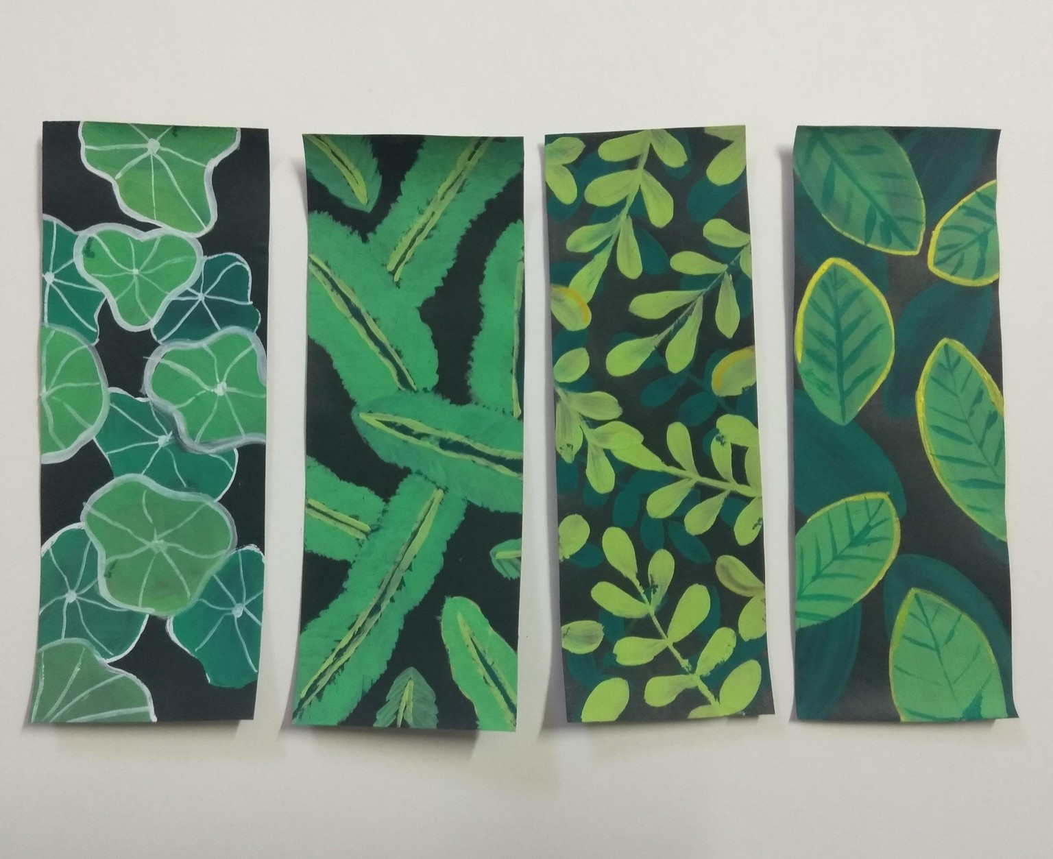 Leaf bookmark - image 1 - student project