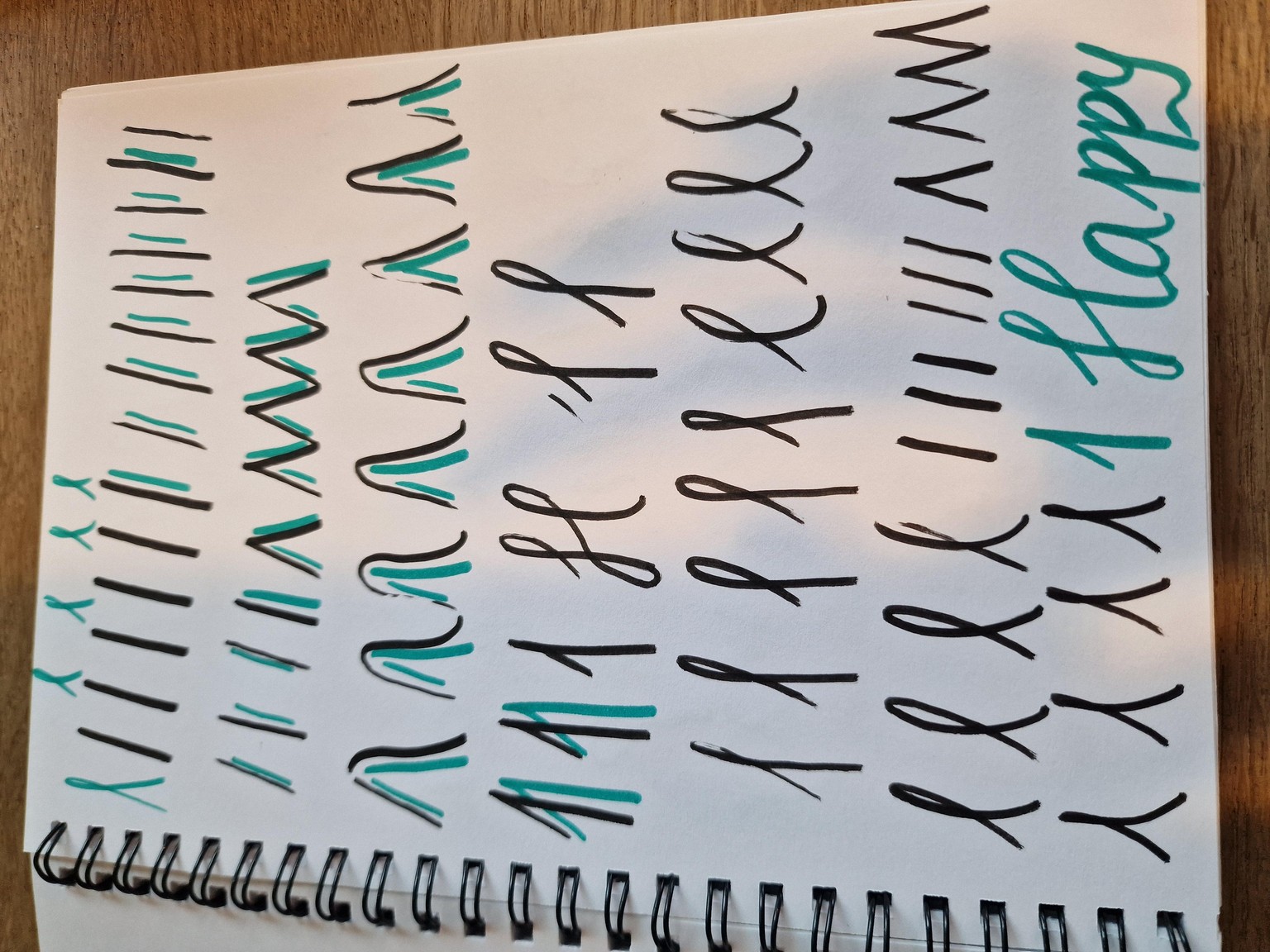 Hand lettering - image 1 - student project