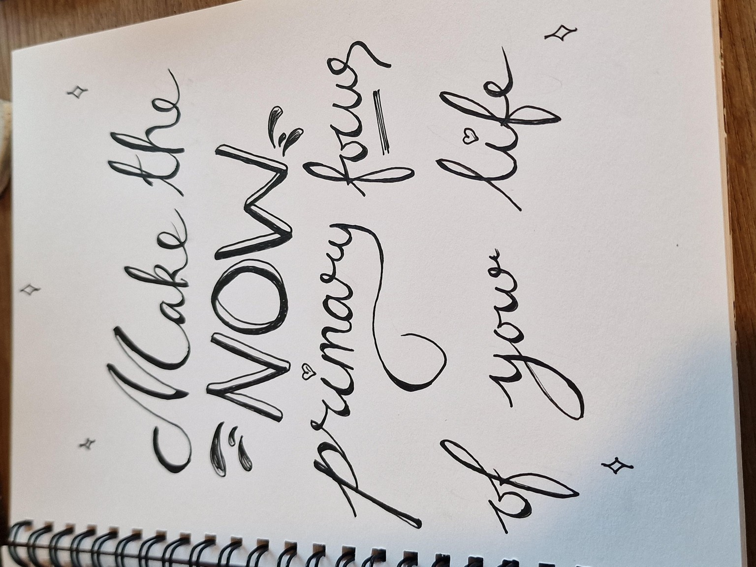Hand lettering - image 3 - student project