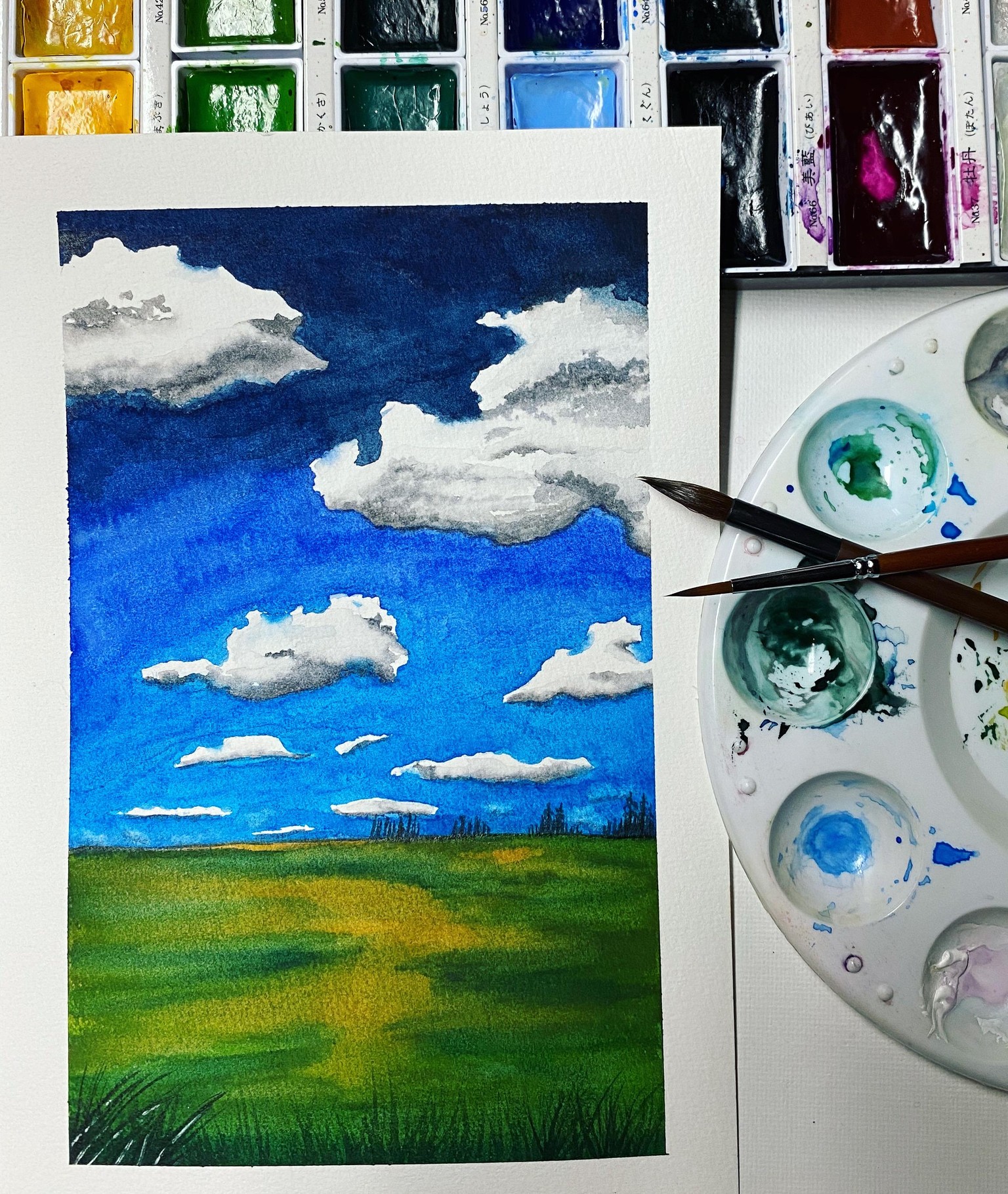 Clouds practice - image 1 - student project