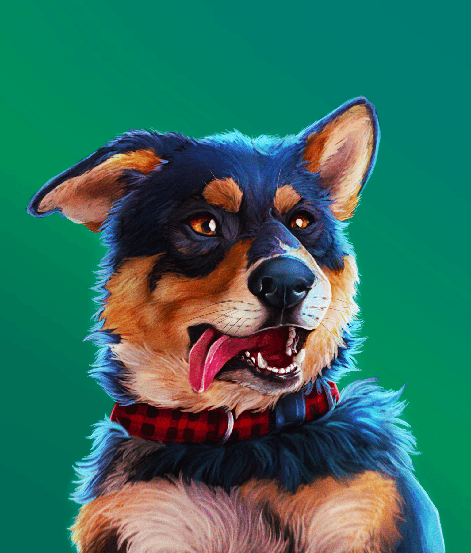 Asher Portrait - image 1 - student project