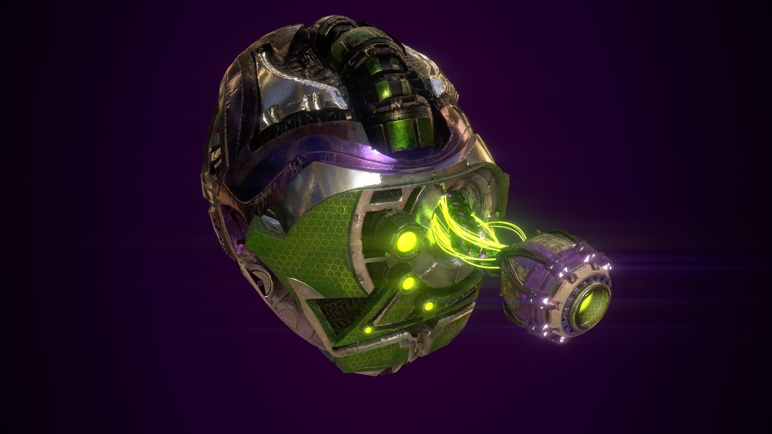 Purple helmet - image 2 - student project
