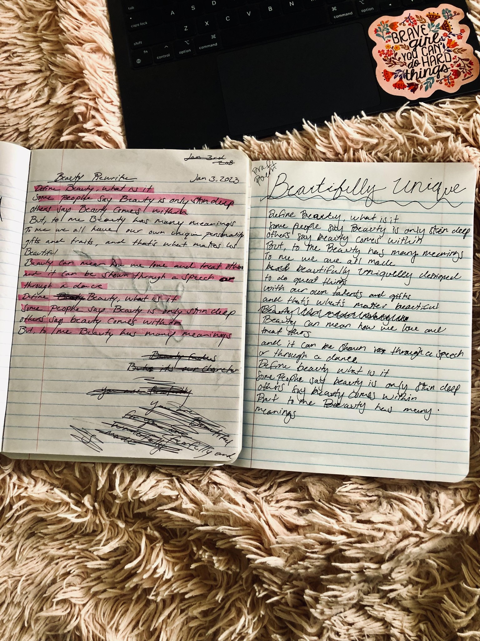 Beautifully Unique Poem - image 1 - student project