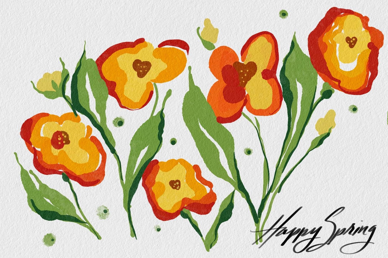 Happy spring - image 2 - student project