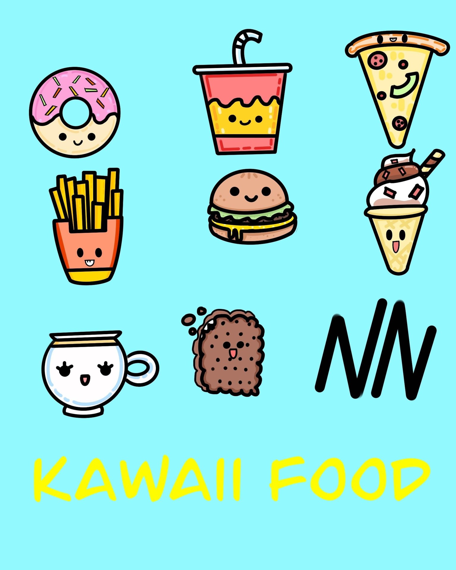 My Kawaii Food - image 1 - student project