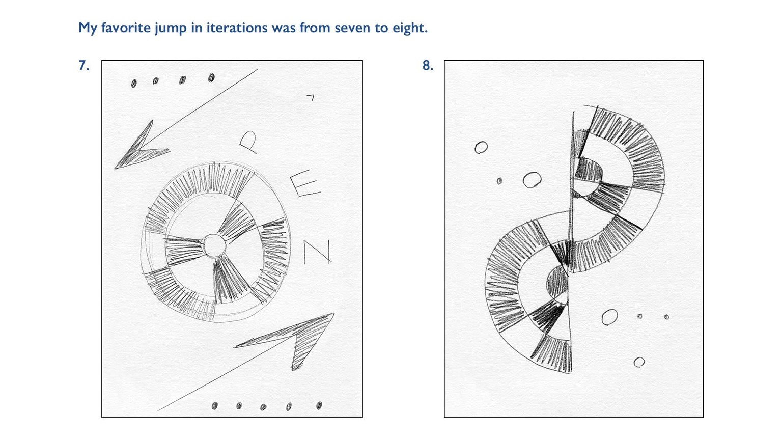 10-Step Drawing Exploration: From Machine to Rhythmic Shapes and Colors - image 2 - student project