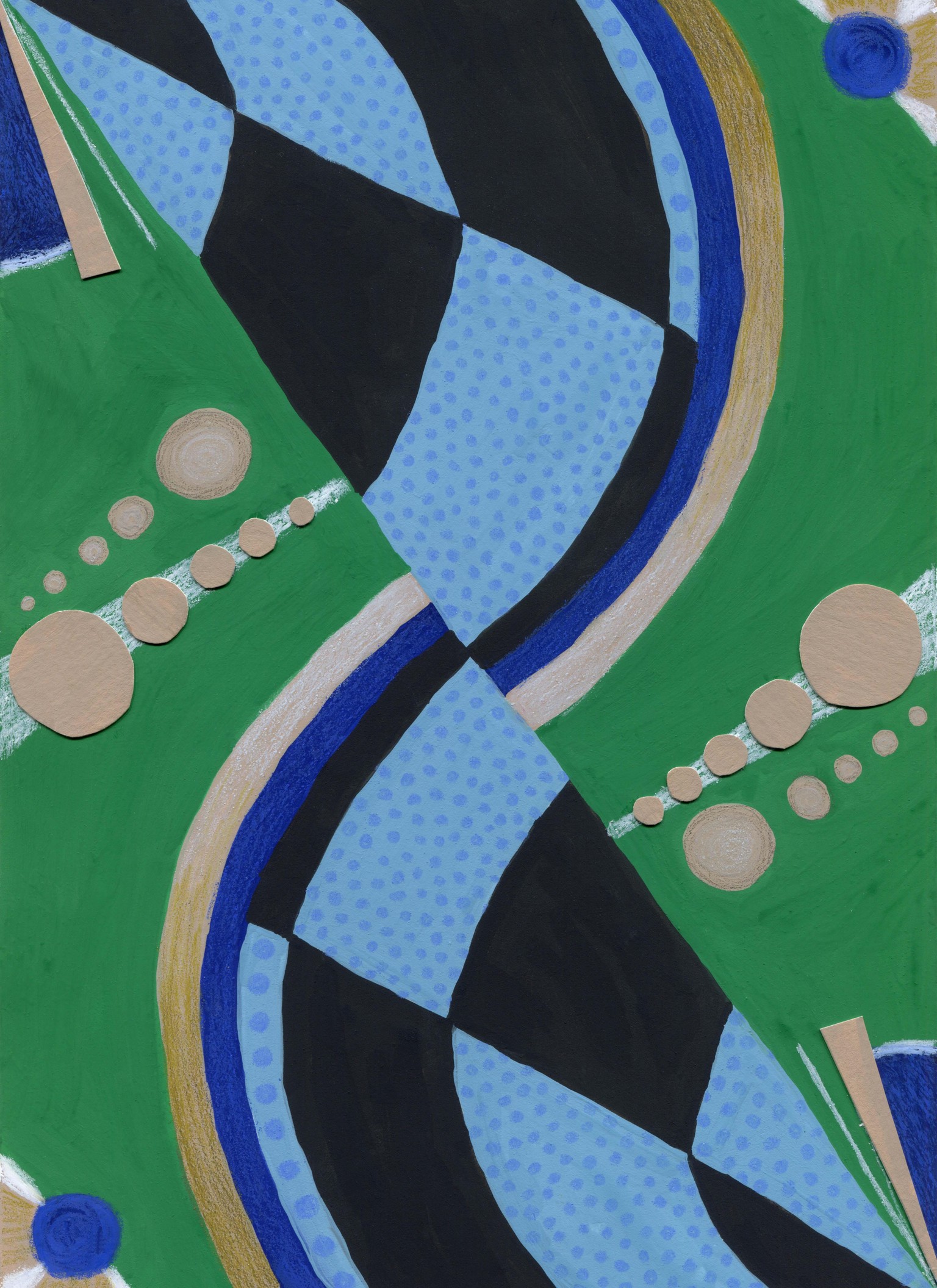 10-Step Drawing Exploration: From Machine to Rhythmic Shapes and Colors - image 4 - student project