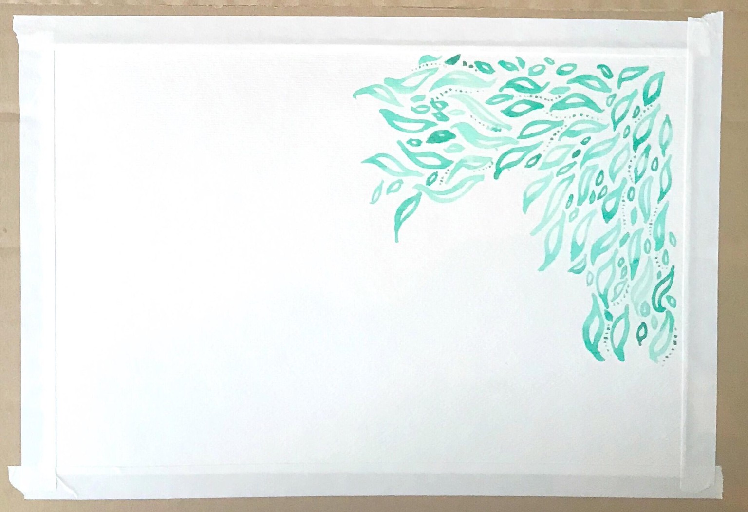 Watercolor practice sheets - image 1 - student project