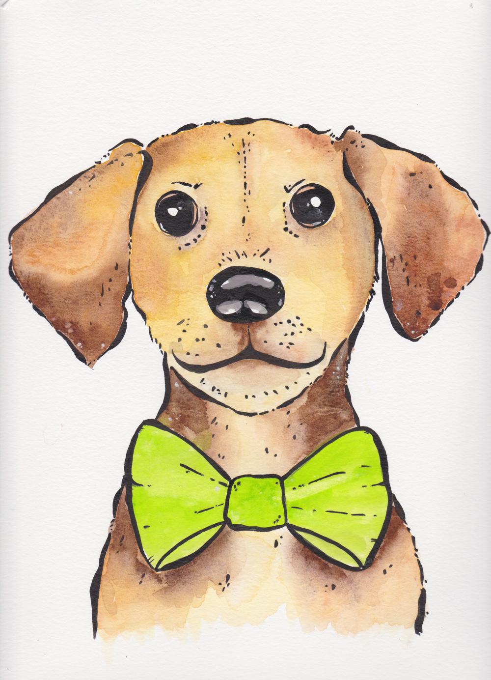 Painting a Dog - image 1 - student project