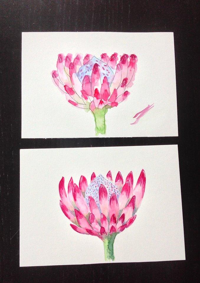 Tropical flowers - image 1 - student project