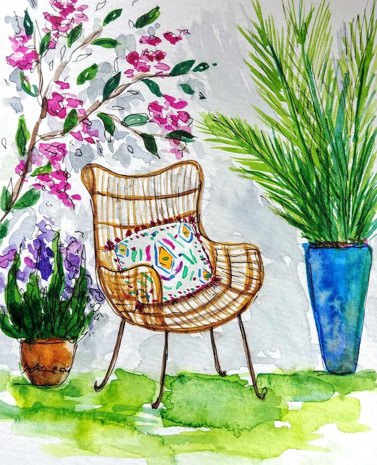 Summer chair - image 1 - student project
