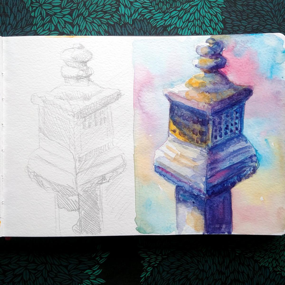 Sketchbook practise - image 4 - student project