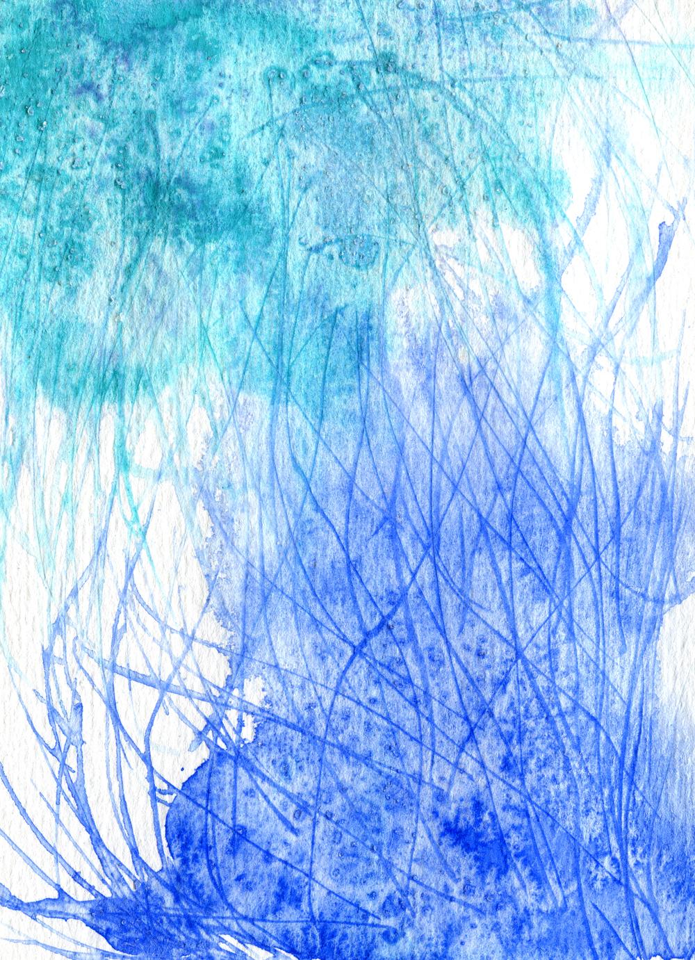 Abstract watercolors - image 1 - student project