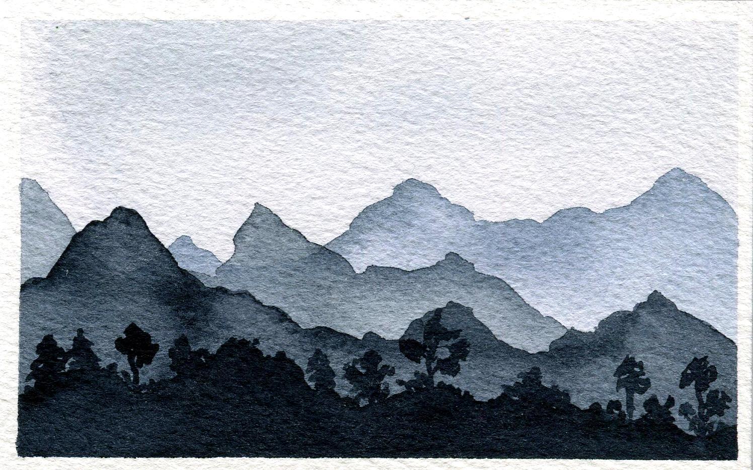 Monochromatic landscape - image 1 - student project
