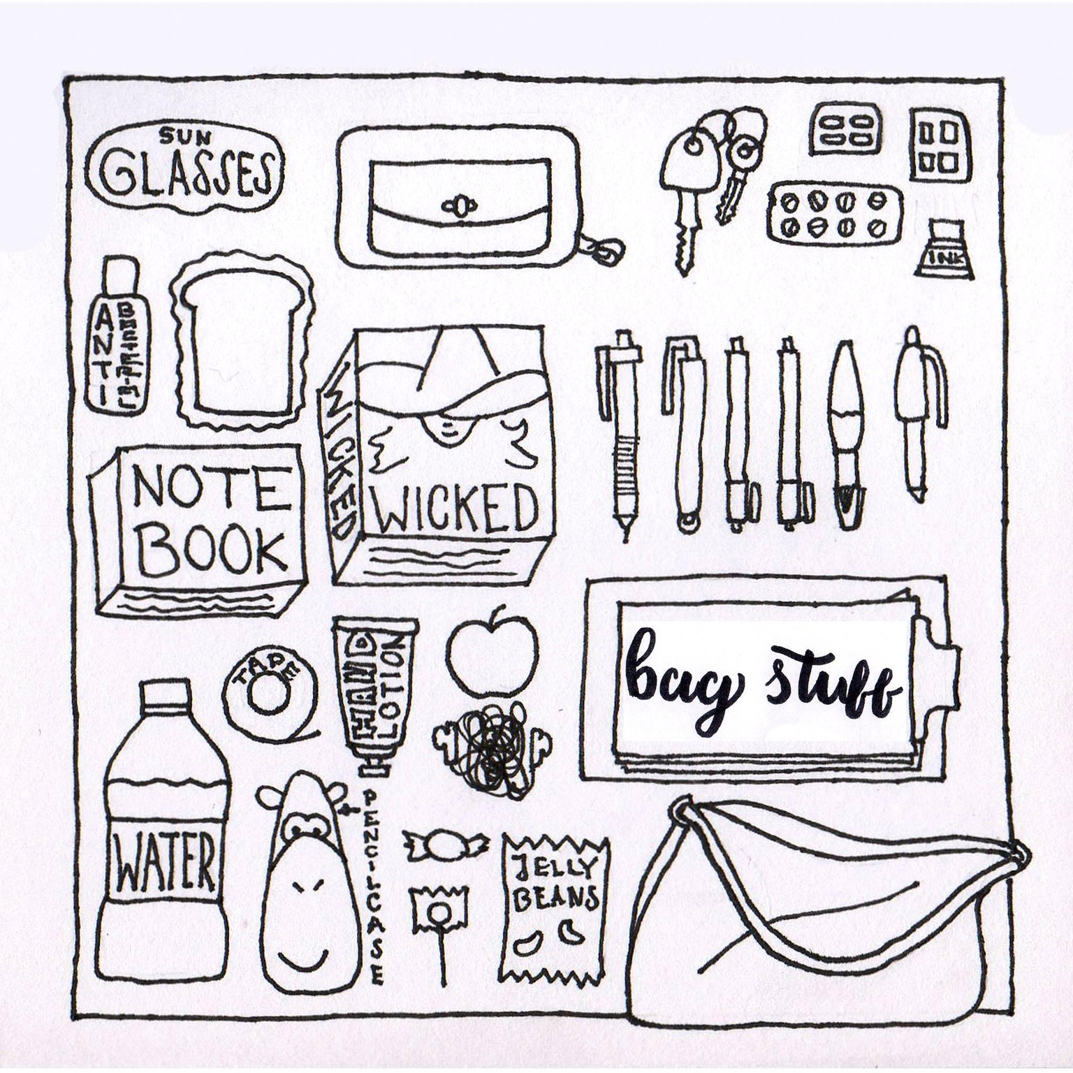 What's in my bag? - image 1 - student project