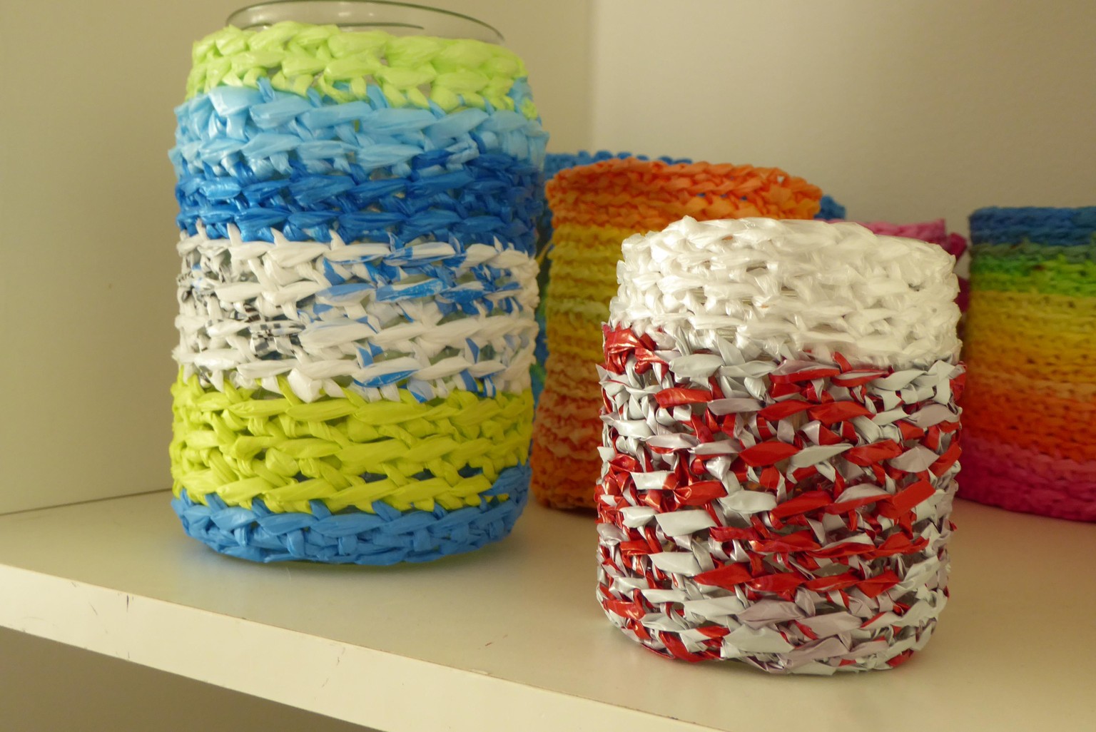 Jar covers and a bag - image 5 - student project