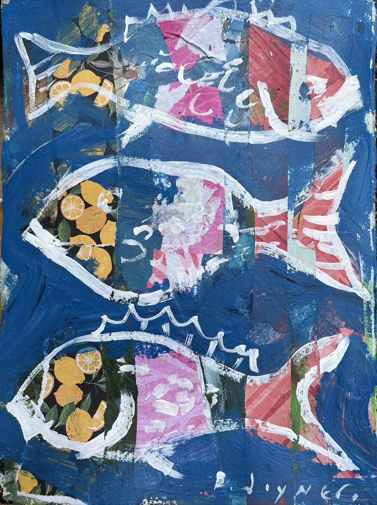 Collage Painting Techniques - image 3 - student project