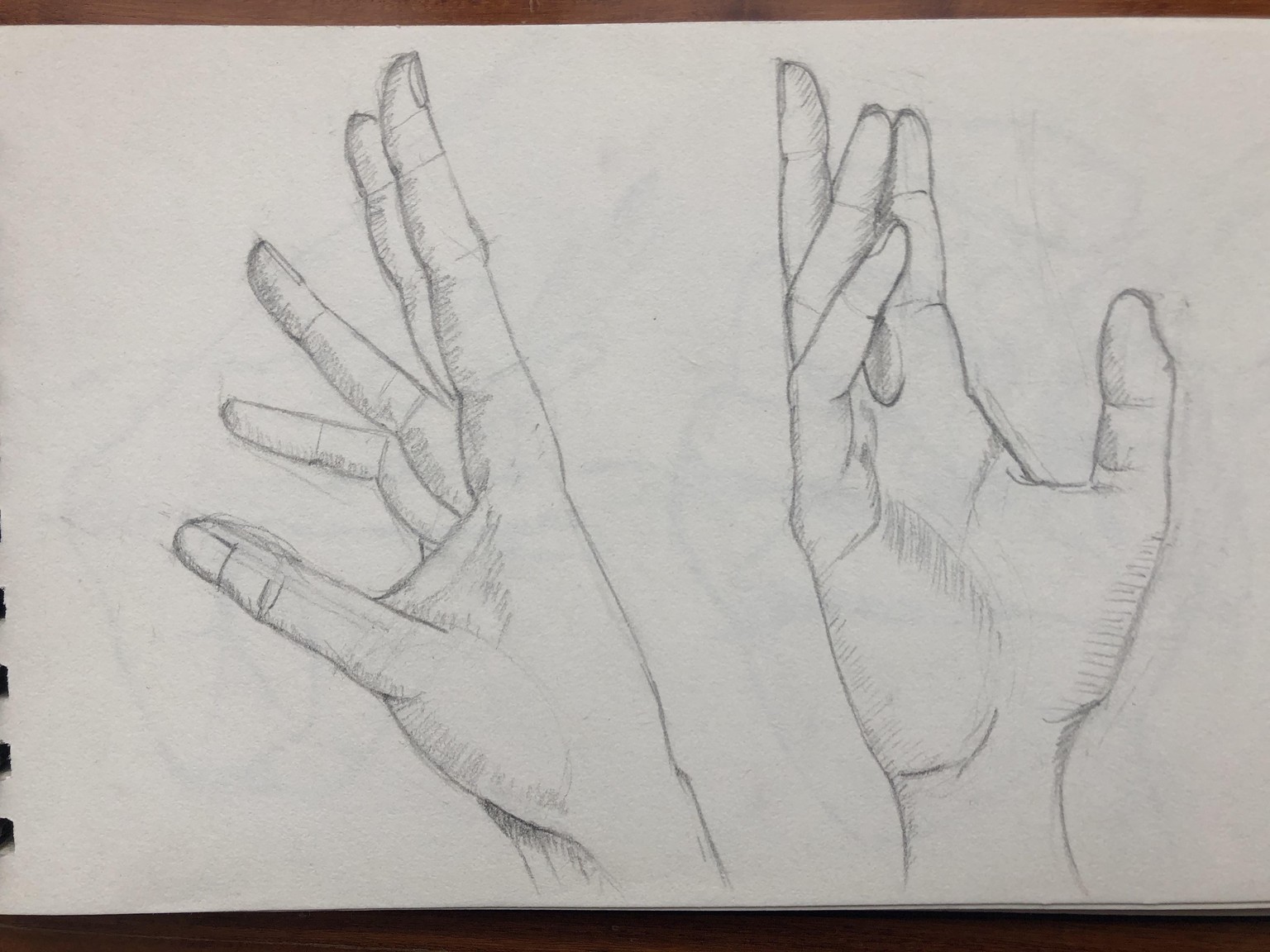 Hands sketching - image 3 - student project