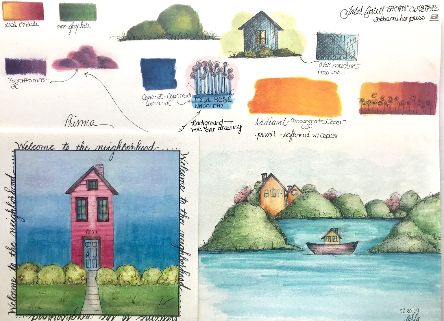 Colored pencils - image 1 - student project